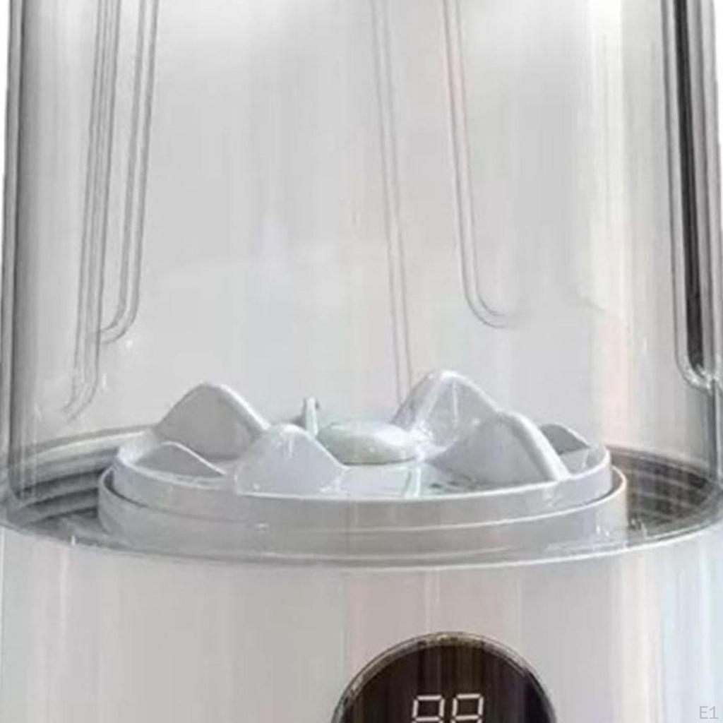 Underwear Washer Automatic Drain Mini Washing Machine Deep Clean Rechargeable Makeup Brush Cleaner