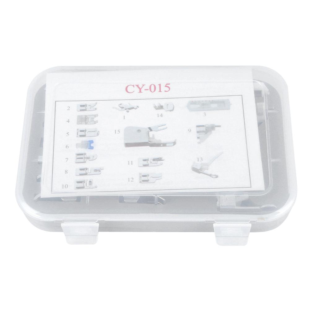 

15PCS Sewing Machines Presser Foot Feet Kit Set