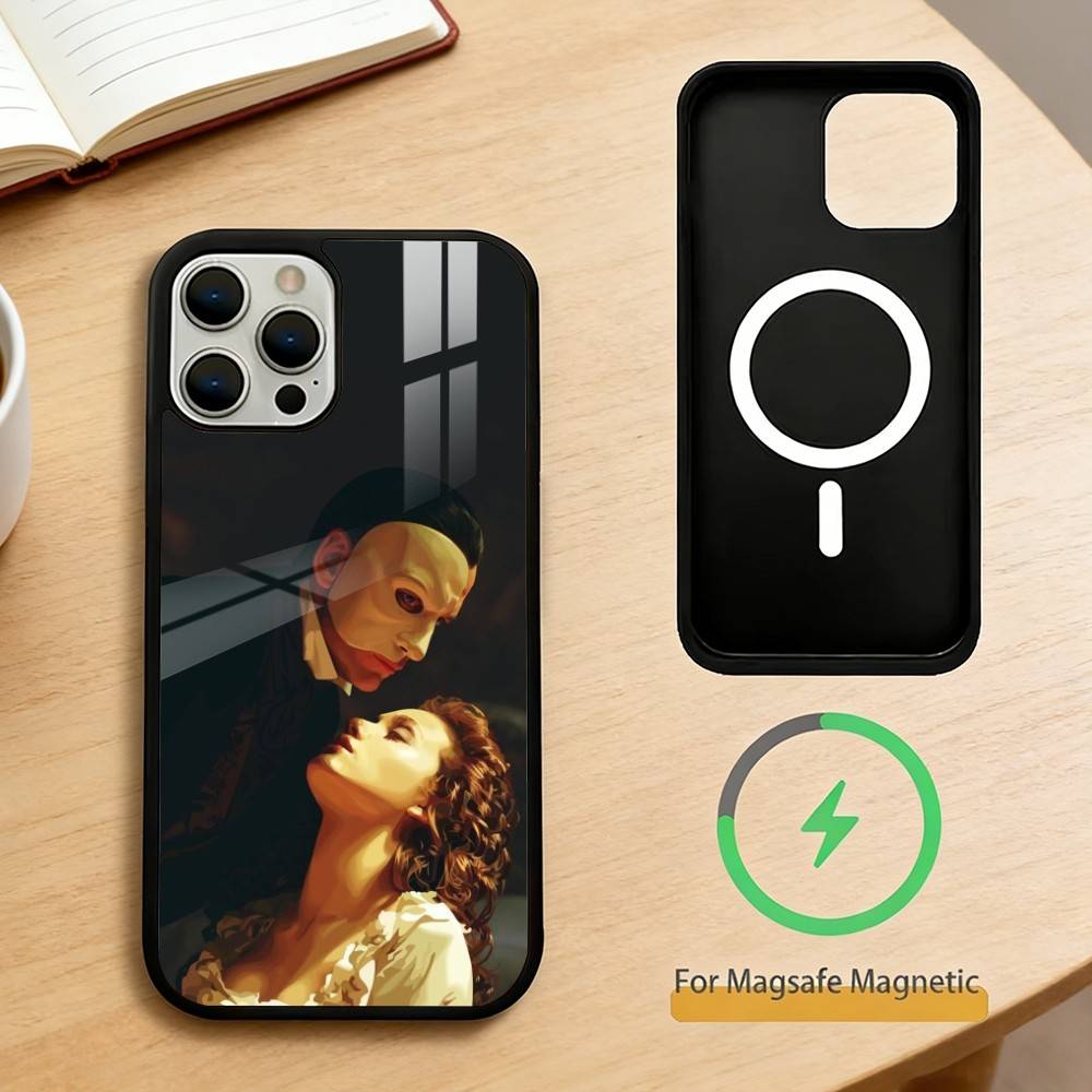 

The Phantom of the Opera Phone Case For iPhone 14,16,15,13,17,12,Plus,Pro,Max Magnetic For Magsafe Frosted Cover iPhone16