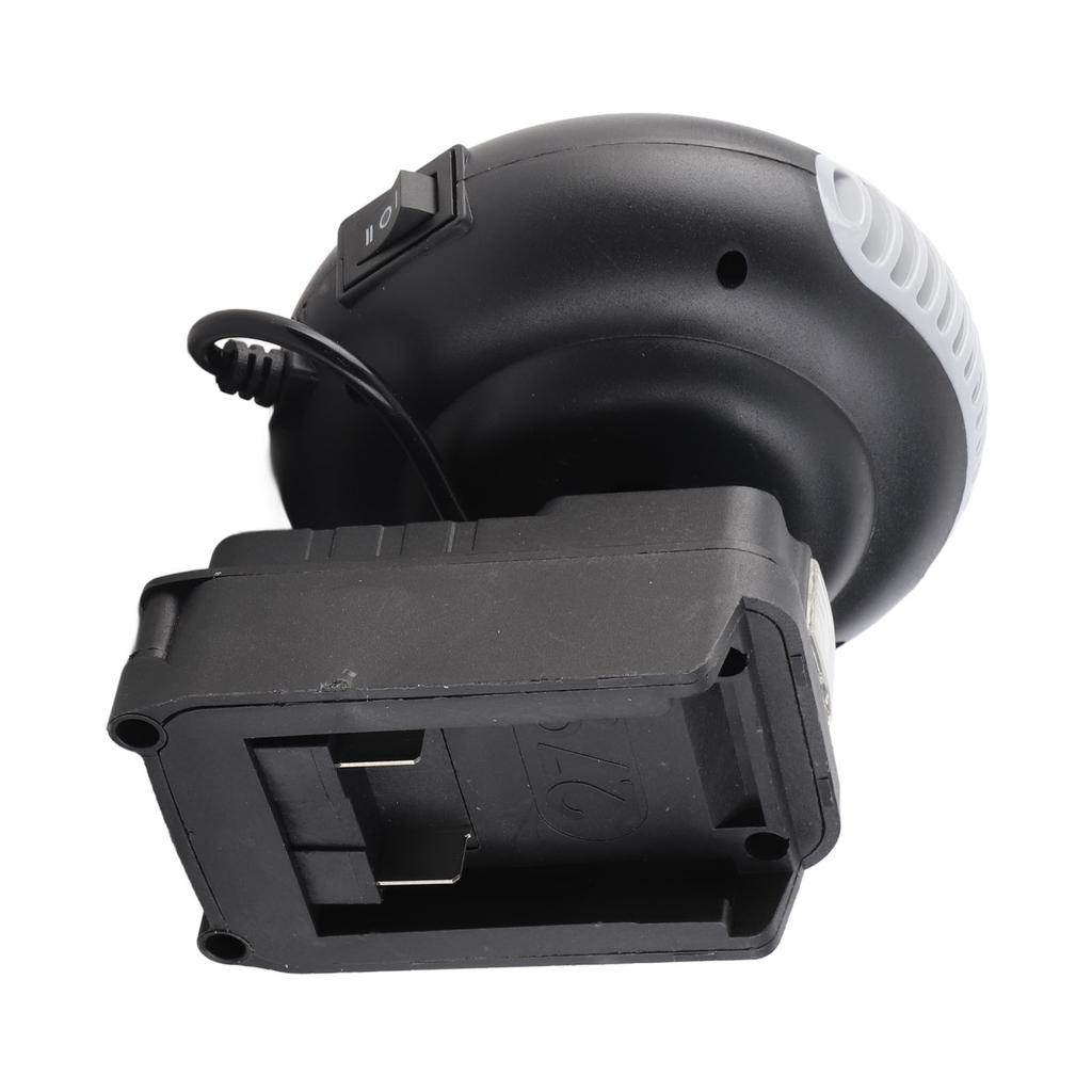 Car Heater Small Portable Office Bathroom Smart Thermostat 170W 2 Levels Adjustable for 18V 5pin WA3551 Li Ion Battery