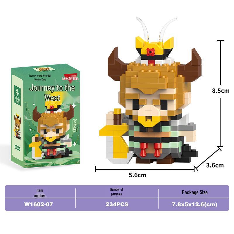 Journey to the West: Sun Wukong Micro Blocks Toy Set for Kids