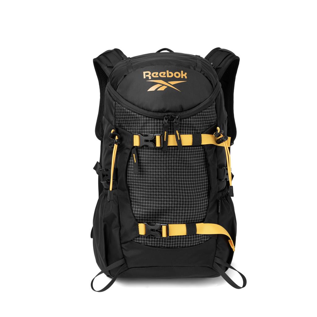 New Reebok Fabric Backpack Unisex Khaki Green/Jasper/Obsidian Black RB250104M