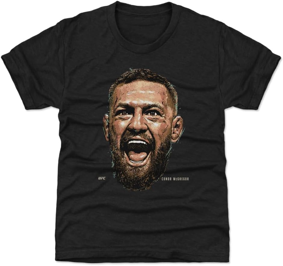 T-shirt Grafica Ritratto di Conor McGregor Combattente UFC