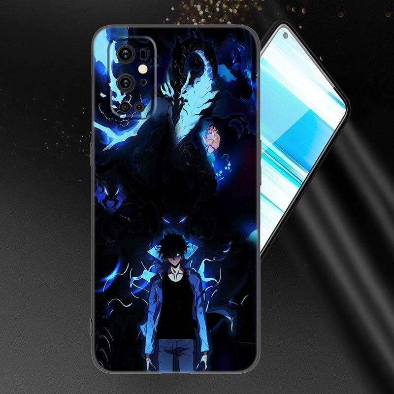Anime Solo Leveling Phone Case For OnePlus 7T 8T 9RT 10R Pro 6T Nord 2T CE2 N10 N20 N100 N200 ACE 5G Soft TPU Black Cover