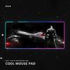 B-Batman A-Arkham Knight  Mouse Pad RGB Pc Gamer Keyboard LED Glowing mause pad Mats Rubber Cute Cartoon Gaming Computer csgo lo