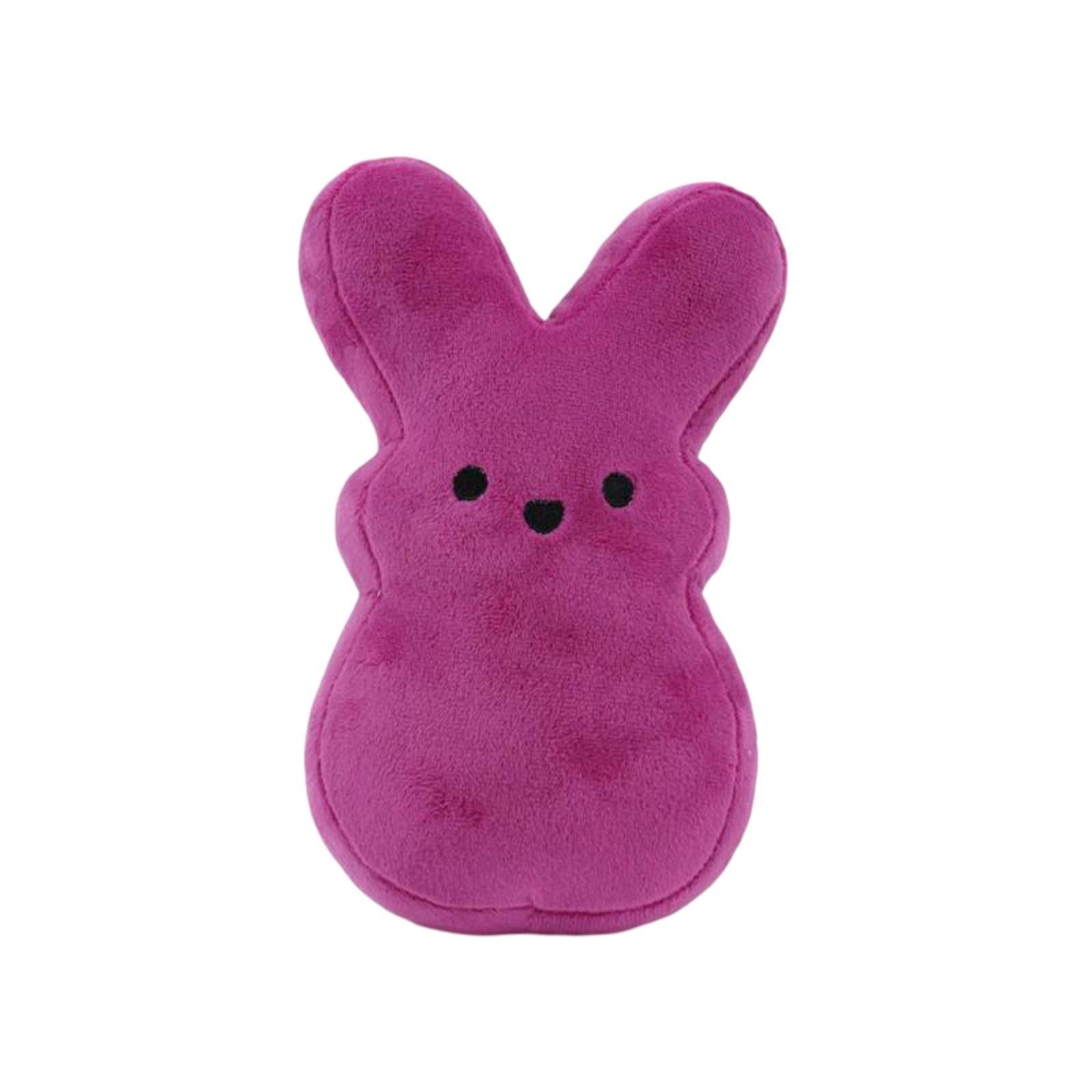 

Easter Bunny Plush Toys Decorations Cute Animal Bunny Stuffed Doll Easter Basket Stuffers Gift For Kids (20cm/7.87 Inches) фиолетовый