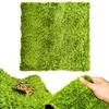 Quiear Reptile Mat Breeding Bed Artificial Grass Moisturizing Water Absorption Terrarium Bedding Washable Breathable Frog Turtle Snake X (30 20)