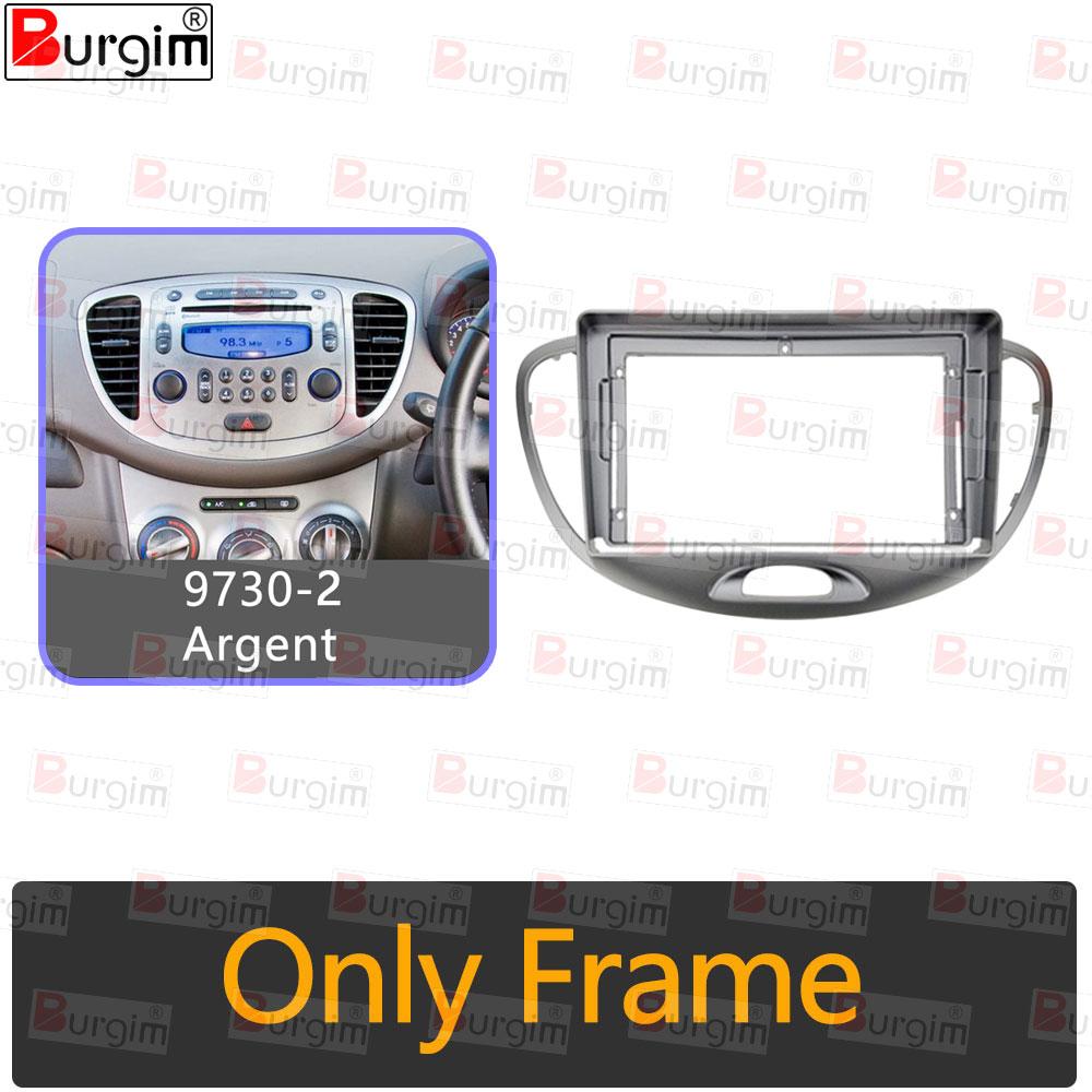 

Car Radio Fascias Frame For Hyundai i10 Grand i10 2007-2012 9 inch Stereo Panel Wire Harness Connector Power Cord Cable Adapter Only frame-2