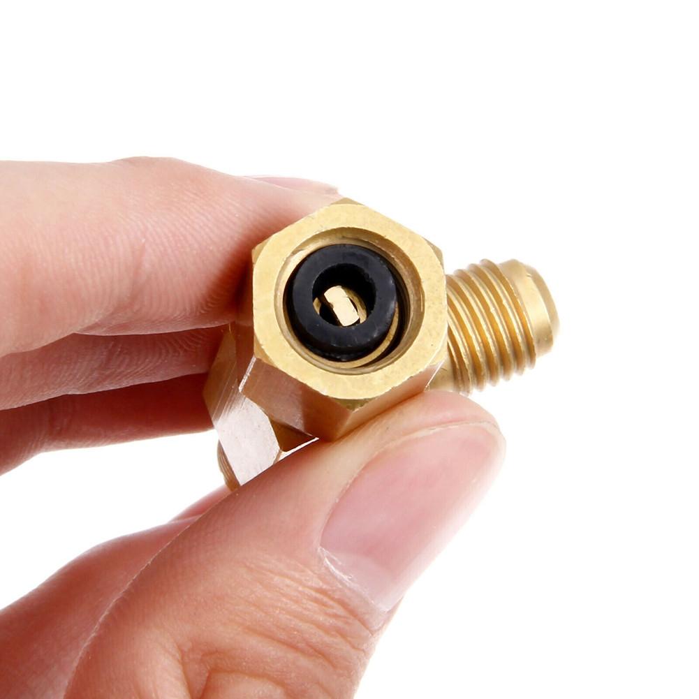 1/4X1/4X1/4\\\" T Type Adapter Add Gauge Deep Vacuum SAE Flare