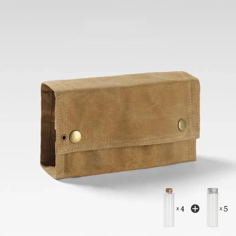 Portable Folding Waterproof Large Capacity Spice Bottle Set Camping Hiking Bushcraft Picnic Bbq Seasoning Bag 1 Bag