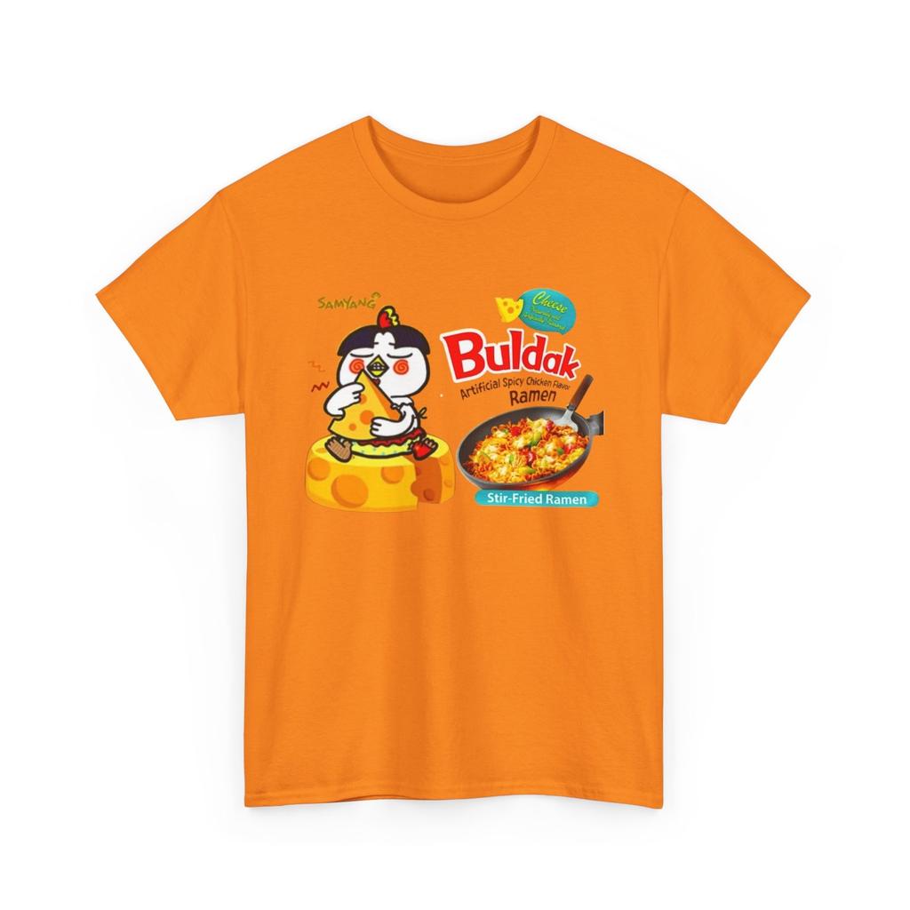 Spicy Cheese Ramen Unisex Tee, Korean Food Lover Gift, Ramen Noodle Shirt