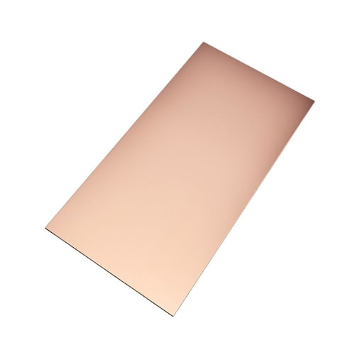 Taiho Copper Plate, 100mm Long X 200mm Wide X 0.2mm Thick | Metal Materials Copper Plate