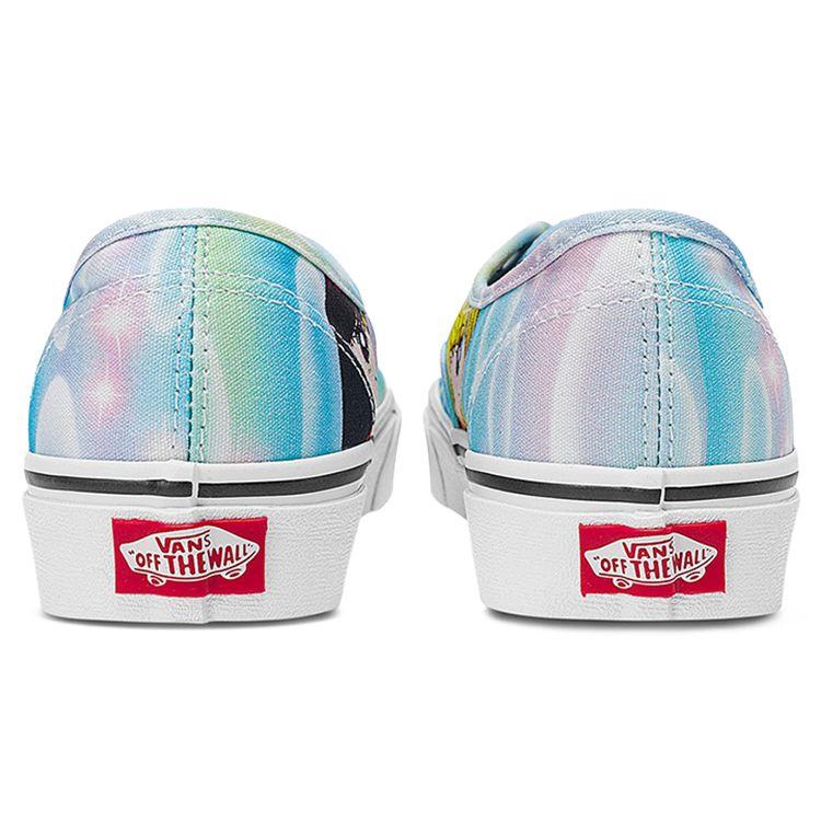 Sailor Moon X Vans Authentic Pretty Guardian & Tuxedo Mask Unisex Sneakers Blue Multi VN0A5KS9448