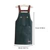 Women's Waterproof Kitchen Apron with Hand Wipes