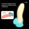 New Luminous Silicone Dildos with Suction Cup Glow In Dark Colorful Penis for Beginners Female Men Masturbator Sex Toy For Adult