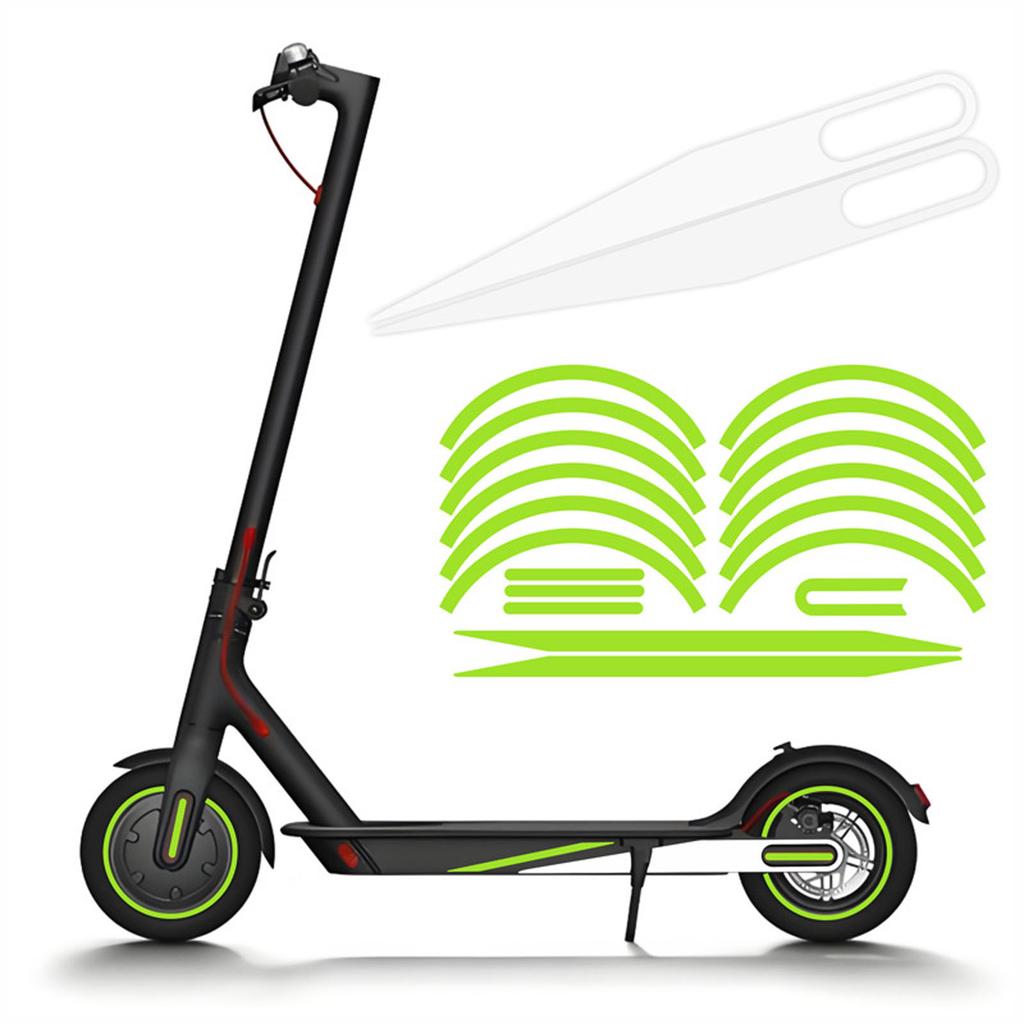 All-inclusive Scooter Sticker for M365 1s - Reflective Decal, Full-body Protective , High Visibility Safety Stickers