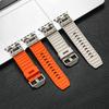 Silicone Band for Apple Watch Strap Ultra 2 49mm 46 44 42mm Soft Sports Correas for Apple IWatch Series 10 9 8 7 6 5 4 Bracelet