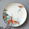 Nordic ins wind Ceramic Plates Dishes Bone China Animal Dessert Fruit Snack Plate Home Dinnerware Decoration
