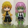 6pcs/set Anime Demon Slayer Kimetsu No Yaiba Figure Kamado Tanjirou Action Figure Agatsuma Zenitsu Nezuko Warrior PVC Model Toys