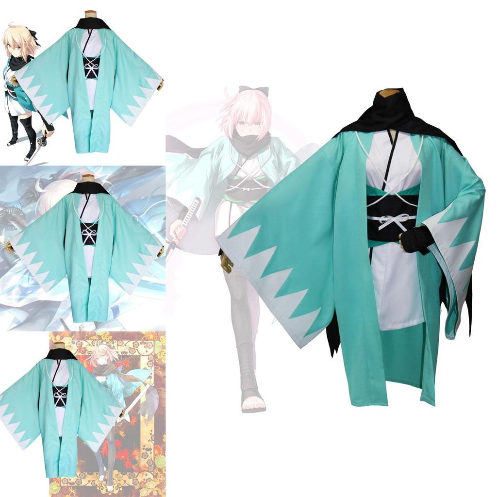 Premium Okita Souji Cosplay Costume Featuring Exquisite Workmanship And Breathable Material
