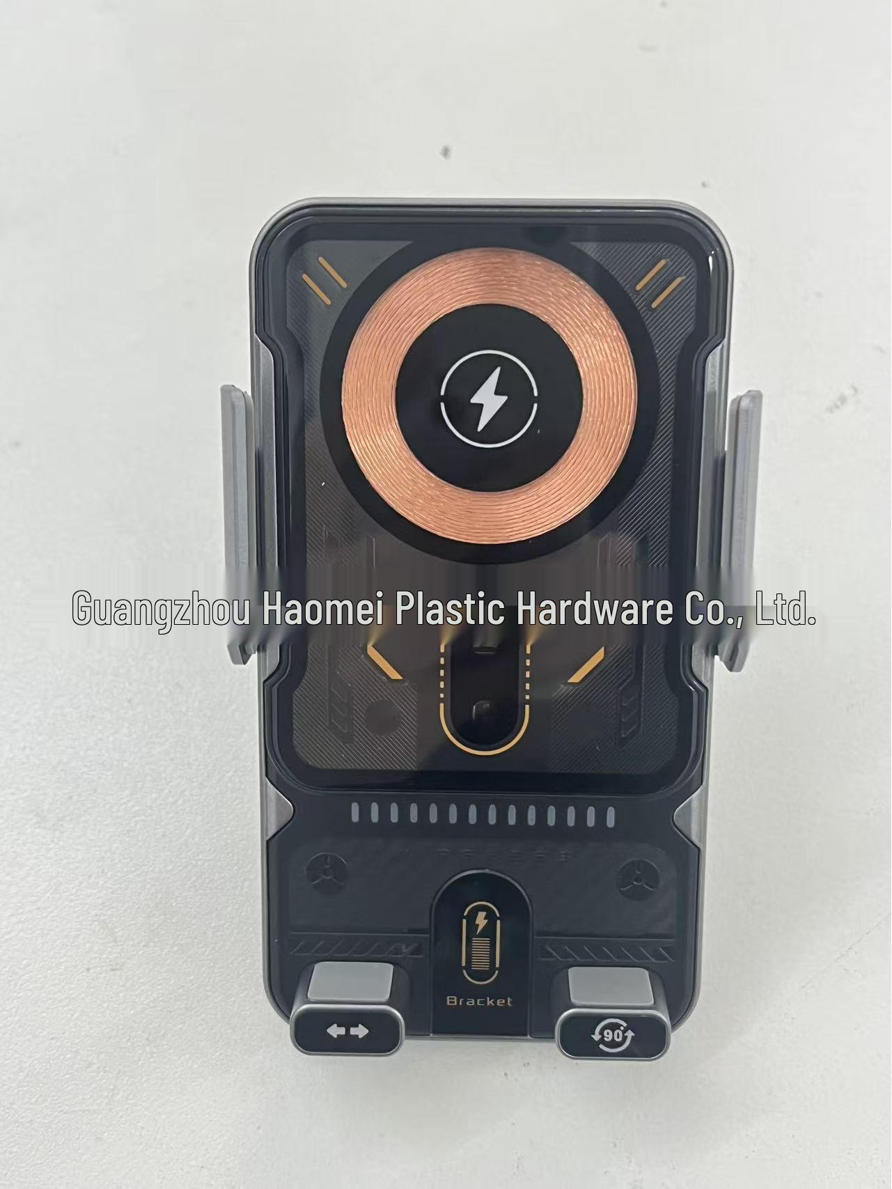 Electric Rotating Car Wireless Charger & Holder with Auto Air Vent for Vertical/Horizontal Navigation