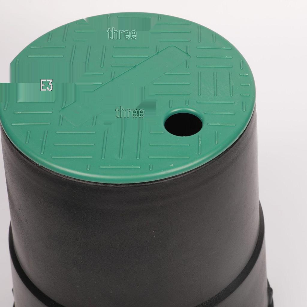 Raised Plastic Water Intake Valve Box for Solenoid Valves - Sizes: 6", 10", 12", 14" (VB708, 910)