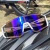 Retro Men Outdoor Cycling Sunglasses Large Frame Colorful Windproof Sports Goggles Women Skiing Hiking Eyewear
