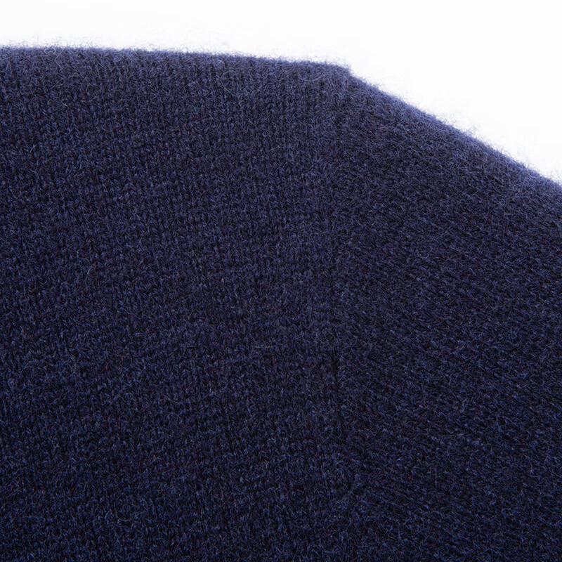 FAPAI Men's Crew Neck Cashmere Blend Sweater