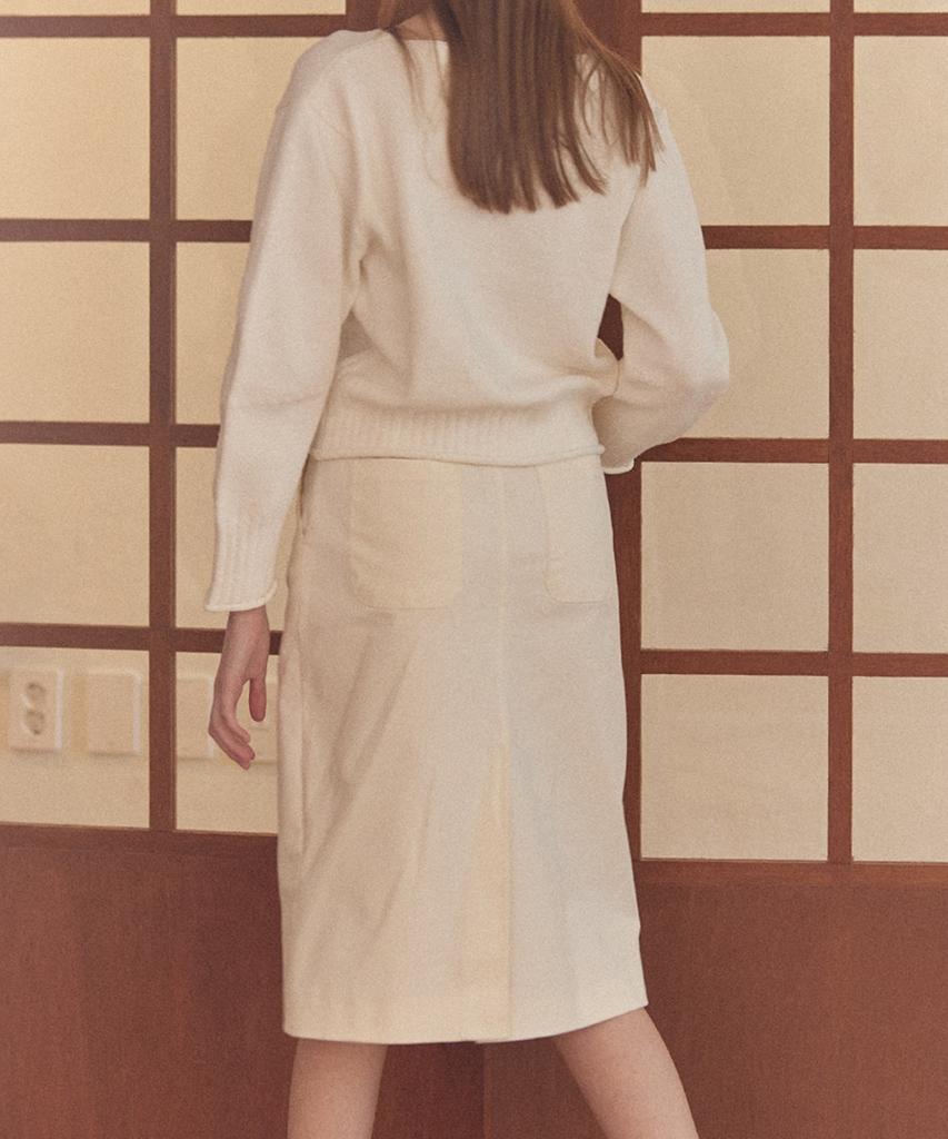 Nonlocal Cotton Comfort Skirt 2 Colors