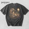 Cairn Terrier Howling To The Moon Shirt, Cute Dog Moon Tee Gift, Pet Lover Shirt, Comfort Colors Shirt