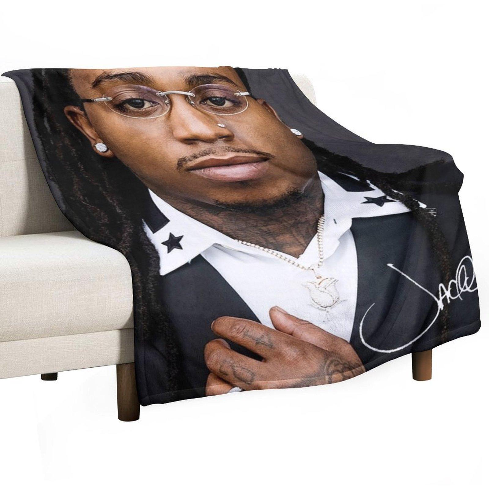 Threejaq King of R & B American Tour 2019 2020 Throw Blanket warm for winter warm winter cosplay anime Cute Plaid Blankets 30x40in