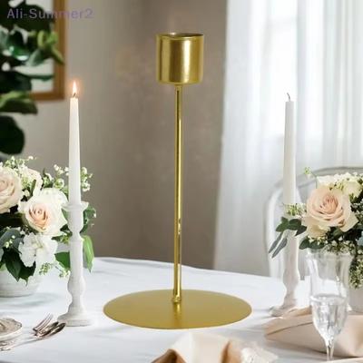 Świecznik Light Luxury Retro Ozdoba na Stół Kolacjowy