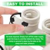7337571 7170288 Universal Water Softener Seal Replacement Pack Includes 4 Clip 4 Seals & 1 Removal Tool for Softener