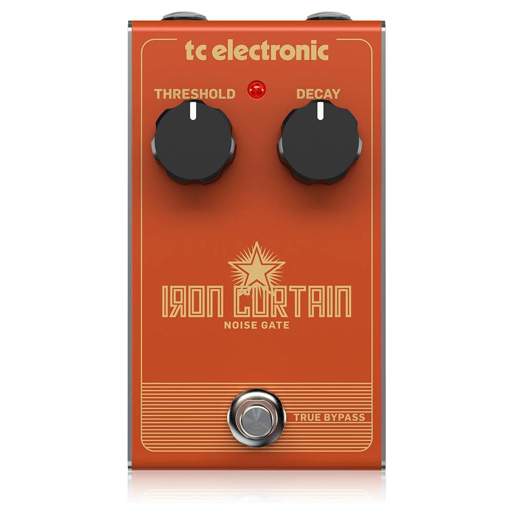 TC Electronic Iron Curtain Noise Gate Analog Noise Reduction Pedal