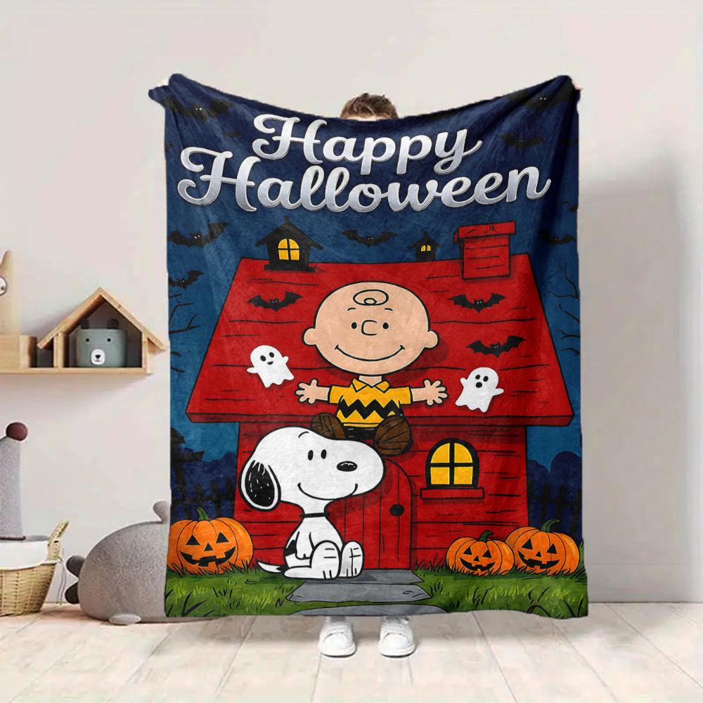 1Pc Nightmare Before Christmas Blanket Soft And Comfortable Casual Warm Camping Travel Christmas Halloween Gift M91792