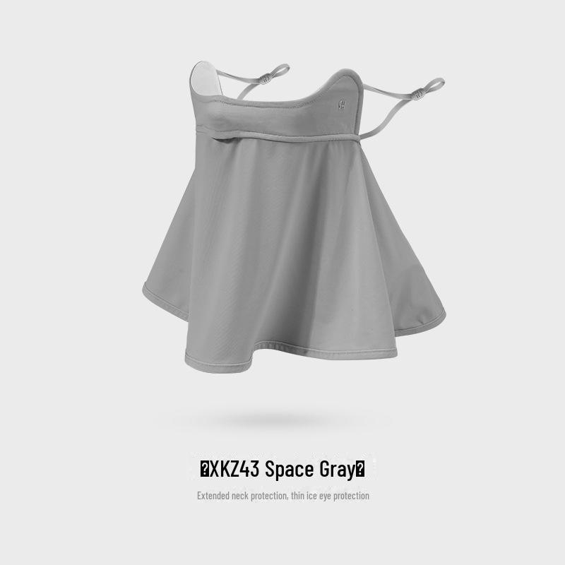 Women's Sun & Dust Protection Mask, Breathable, Ear-Hanging, Anti-Fog, UV & Eye Shield - XKZ42