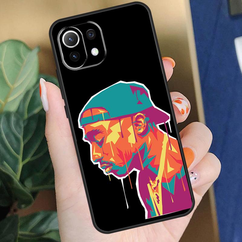 Tupac 2Pac Shakur Case For Xiaomi 15 14 Ultra 13T 14T 15T Pro 17 Pro Max POCO X7 Pro X5 X6 F5 F6 F7 F8 Coque