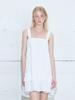Etmont Frill Banding Mini Dress, White