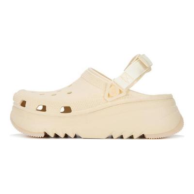 EVA Non-Slip and Abrasion Resistant Hole Shoes 5cm Unisex Beige