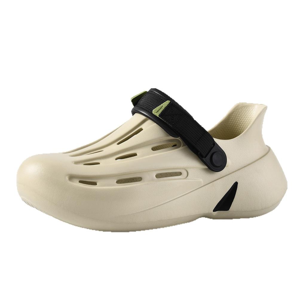 Hole Shoes Men's Summer New Wear Wear Wear-resistant Sports Bag Head Slippers Outdoor Beach Cool Slippers