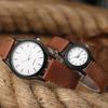 Minimalist Quartz Watch Round Dial Classic Wristwatches Casual Couples Watch  for Men