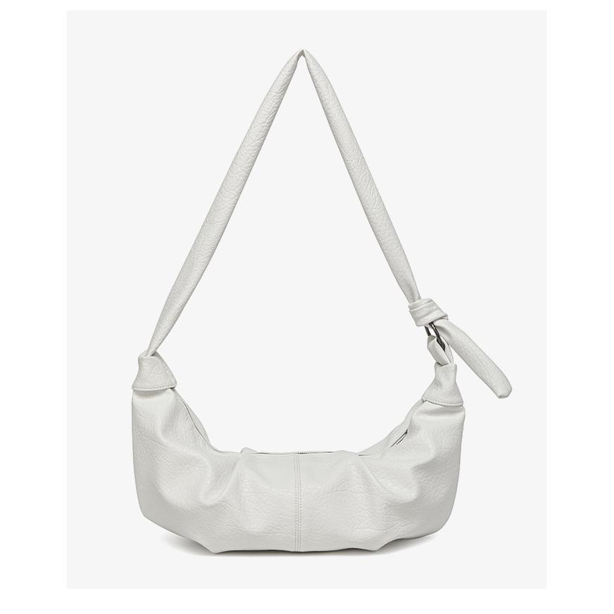 IELGY Ladies Dumpling Bag Soft Leather Diagonal All-Match Casual Large Capacity