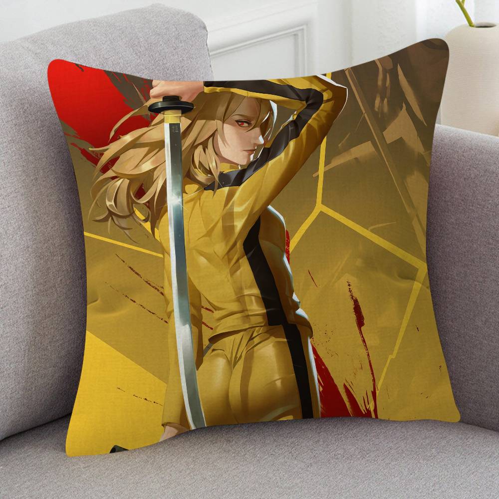 Movie Kill Bill Volume Game For Cartoon Print Peripheral Pillow Case Cushion Cover Home Decor Birthday Gift Pillowcover