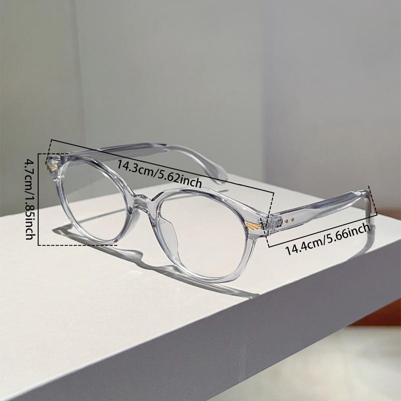 Fashion Round Optical Frames Women Stylish Vintage Candy Color Rim Non-prescription Eyeglasses New Trendy Design Glasses