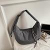Effen Kleur Schoudertas Dames Lichtgewicht Grote Capaciteit Crossbody Tas