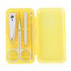 Plastic box4Manicure Set Home Mini Beauty Nail Tools Gift Nail Clippers Nail File Set