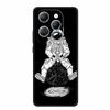 For Infinix Hot 40 Pro Case Hot40 Pro Black Silicone Soft Phone Case For Infinix Hot 40 Pro Back Cover Case 6.78" Cute Cartoon