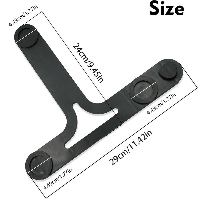 

1Pc Flat-design Sliding Board With Gliders Secure Stand For Thermomix TM7 Blender Slide Base Teflon Skate Grooved Stand Protects чорний