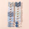 20Pcs/Lot Children's Girl Hairpins Cute Headwear Bow for Babys Scrunchie Hair Clips Kids Barrettes Headwear Hair Accessories