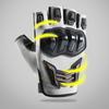 1 Pair Half Finger Motorcycle Gloves Anti-slip Anti-fall Cycling Gloves Adjustable Breathable Driving Gloves for Men and Women